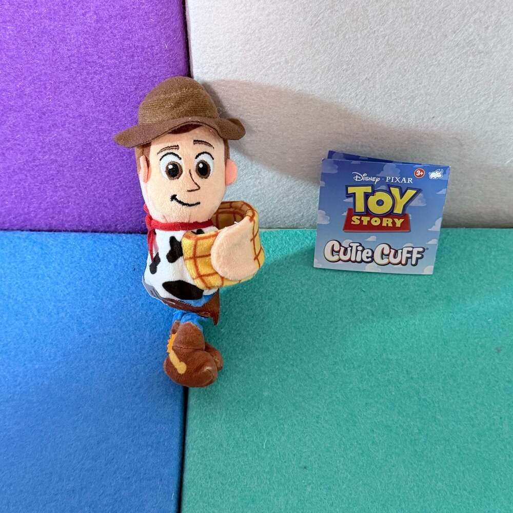 Disney Pixar Toy Story Woody Cutie Cuff Slap Bracelet Plush